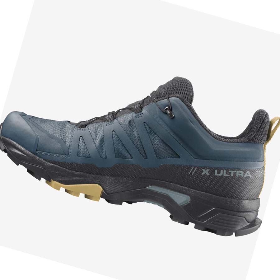 Salomon X ULTRA 4 GORE-TEX Erkek Yürüyüş Ayakkabısı Mavi | TR 3588NWY